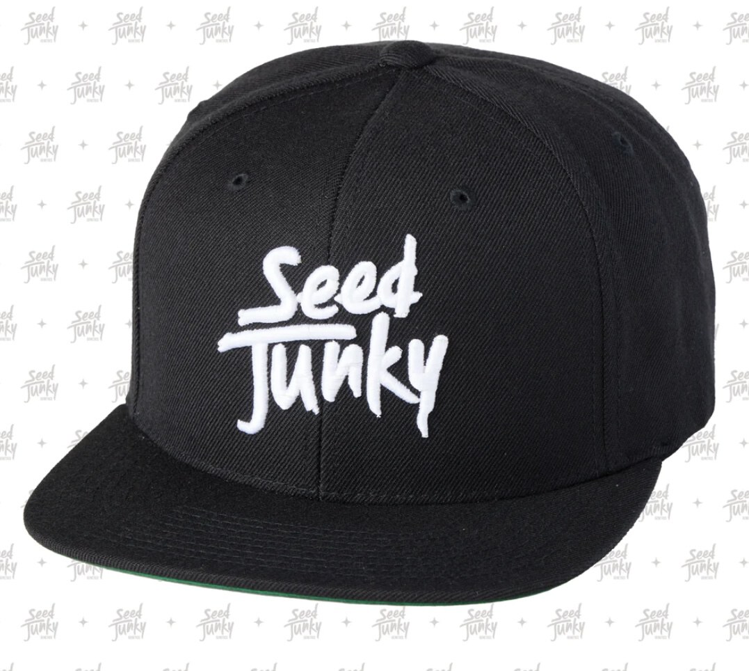 Seedjunky Logo SNAPBACK (BLACK)
