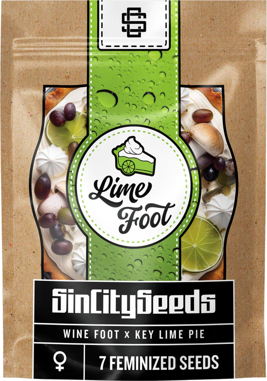 Sin City Seeds – Lime foot  x7 Fem + Freebie