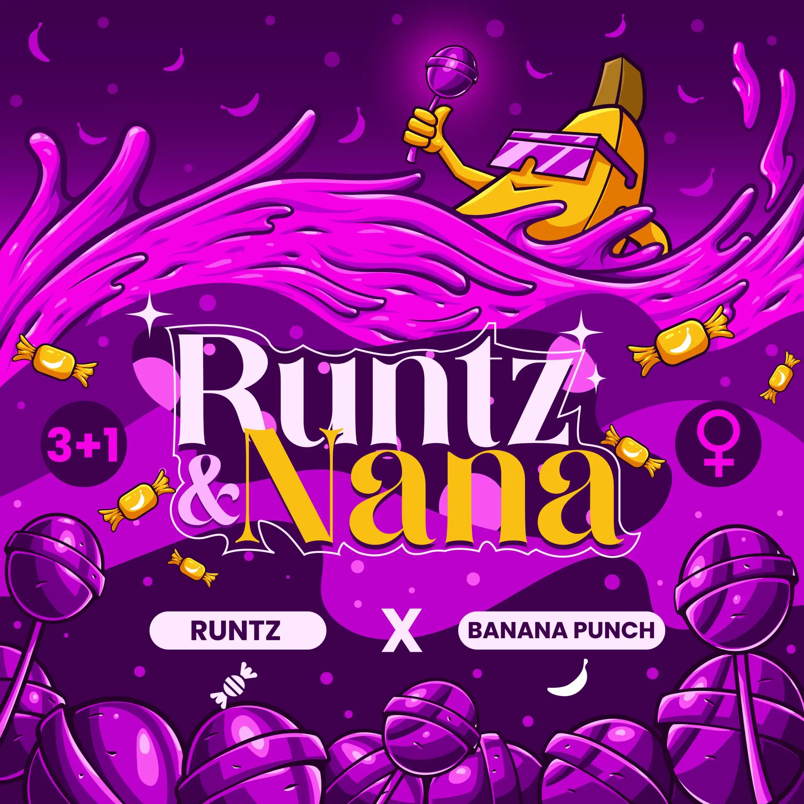 Small Batch Collects - Runtz & Nana 3+1 Fem