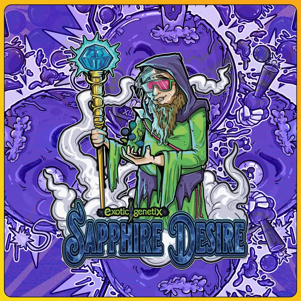 Exotic Genetix - Sapphire Desire x6 Fem + Freebie x3