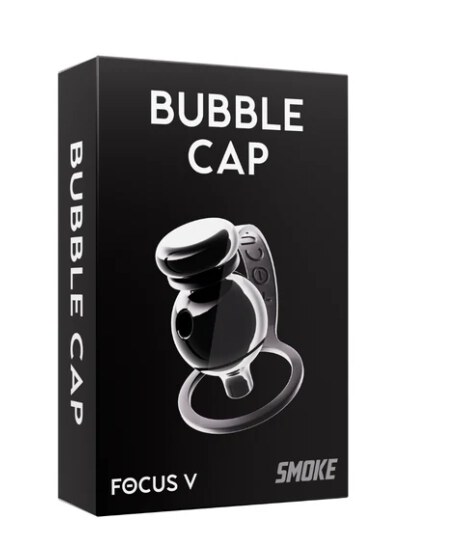 Focus V – CARTA Bubble Cap & Tether – Smoke